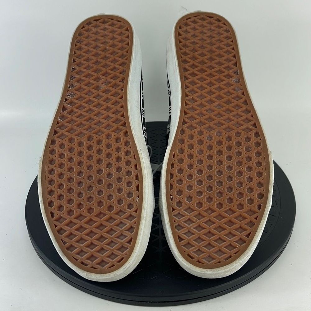 Vans Sk8-Hi Black/White Suede Canvas Athletic Skates Shoes Men’s Size 10.5 - Picture 10 of 12